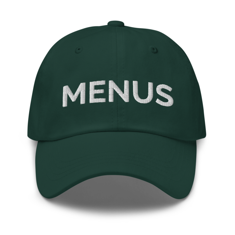 Menus Hat - Spruce