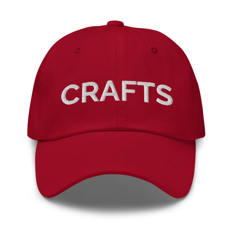 Crafts Hat - Cranberry