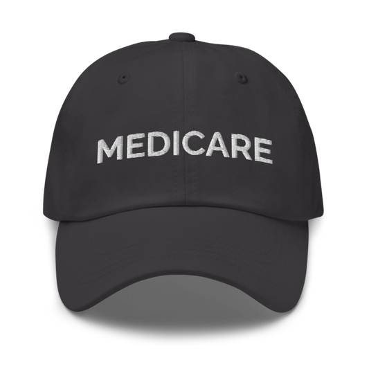 Medicare Hat - Dark Grey