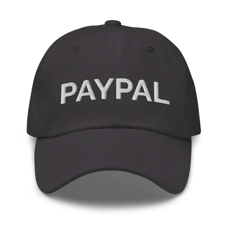 Paypal Hat - Dark Grey