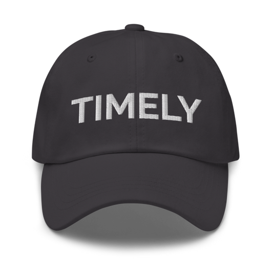 Timely Hat - Dark Grey