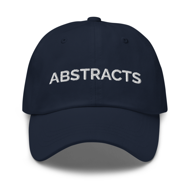 Abstracts Hat - Navy