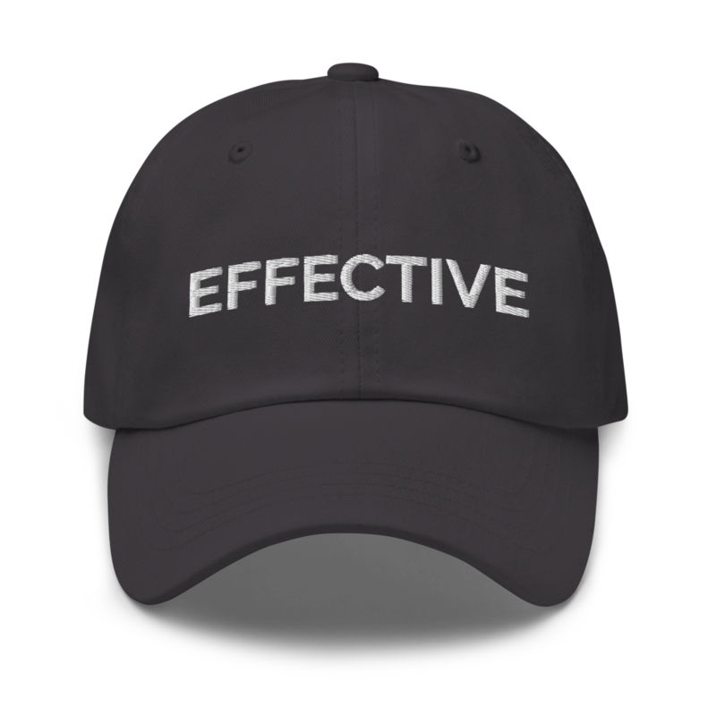 Effective Hat - Dark Grey