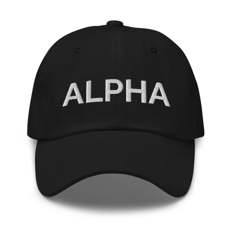 Alpha Hat - Black