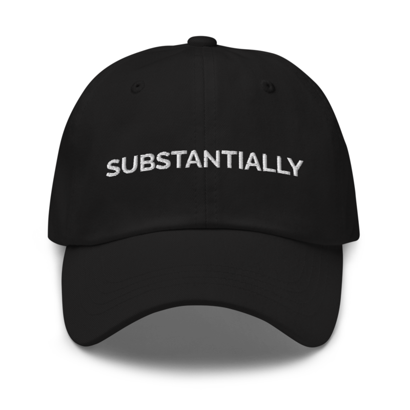 Substantially Hat - Black