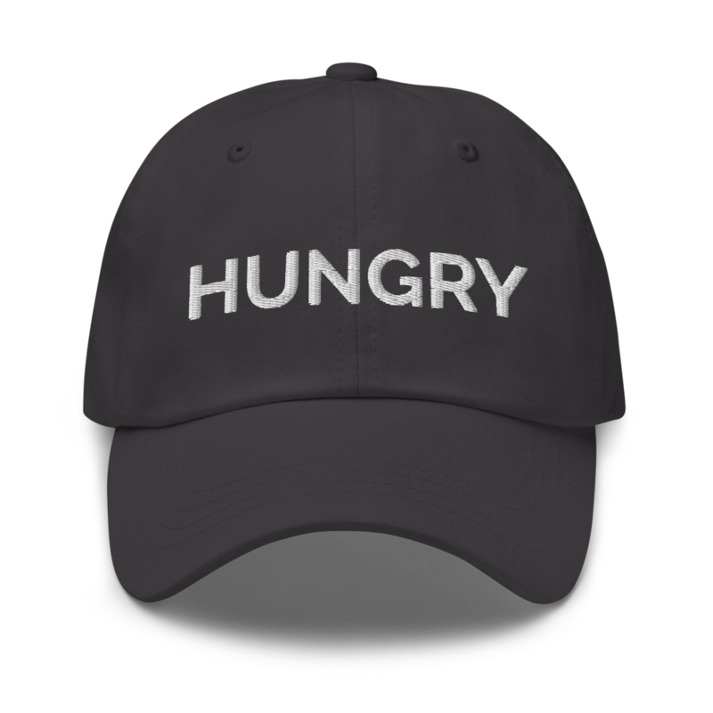 Hungry Hat - Dark Grey