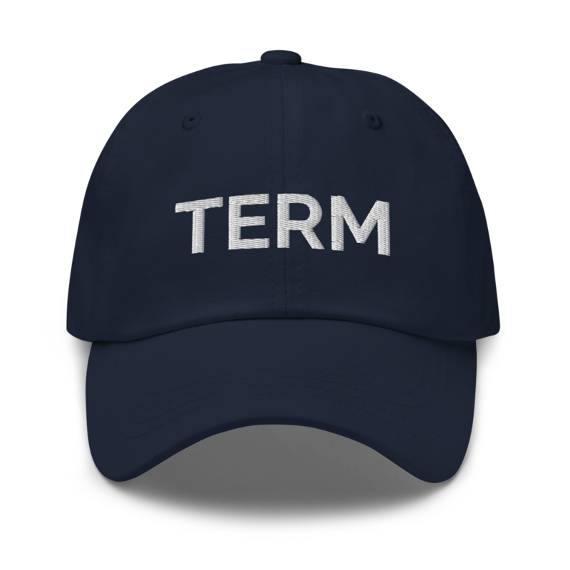 Term Hat - Navy