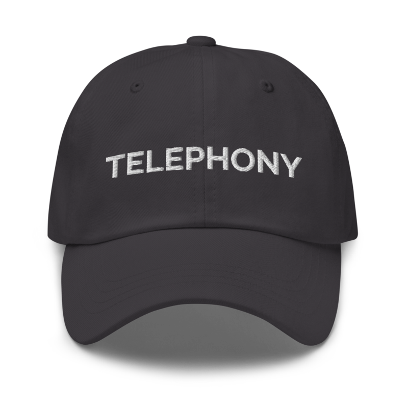 Telephony Hat - Dark Grey