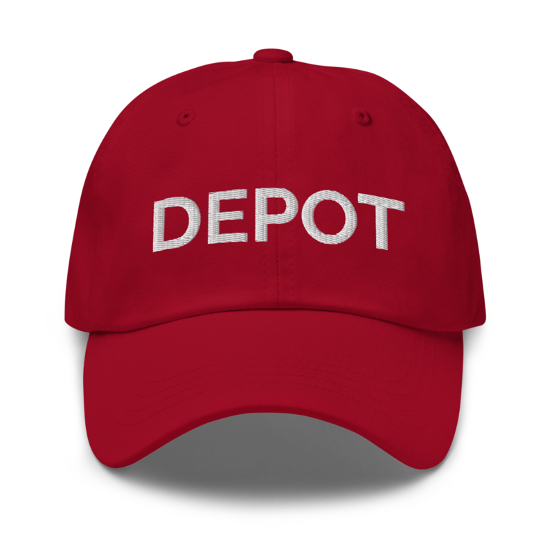 Depot Hat - Cranberry