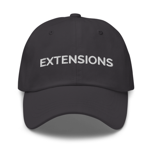 Extensions Hat - Dark Grey