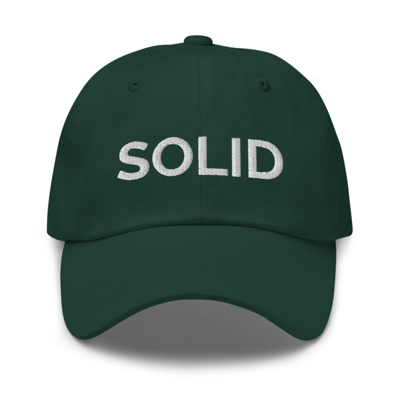 Solid Hat - Spruce