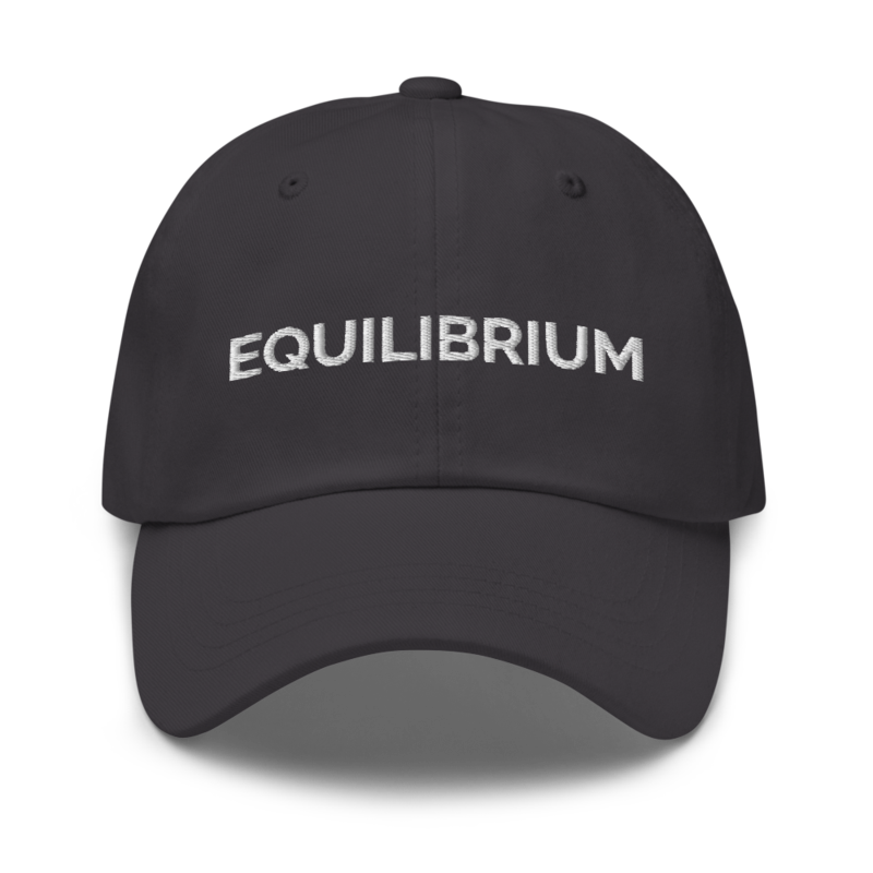 Equilibrium Hat - Dark Grey