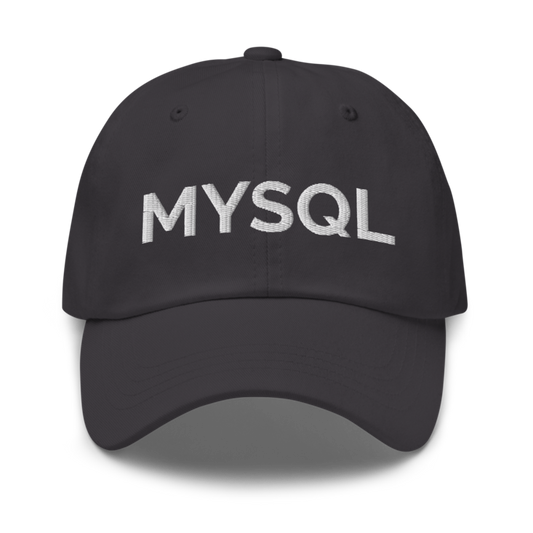 Mysql Hat - Dark Grey