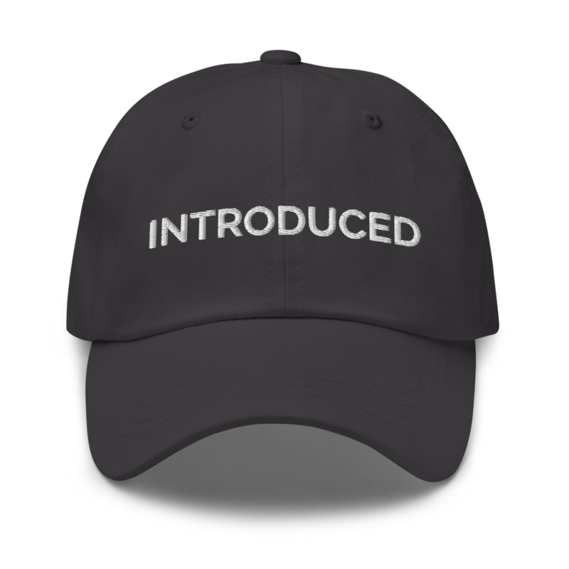 Introduced Hat - Dark Grey