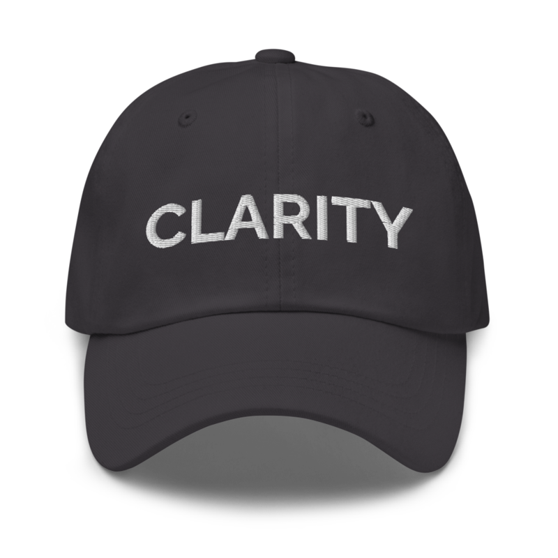 Clarity Hat - Dark Grey