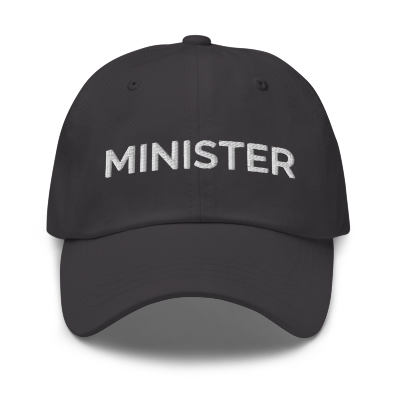 Minister Hat - Dark Grey