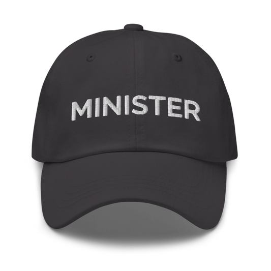 Minister Hat - Dark Grey