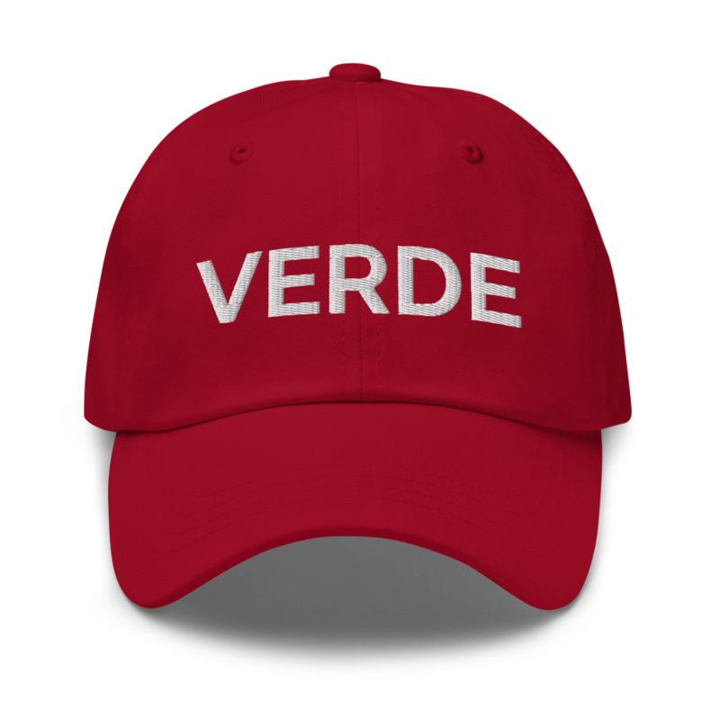 Verde Hat - Cranberry