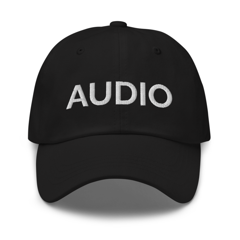 Audio Hat - Black