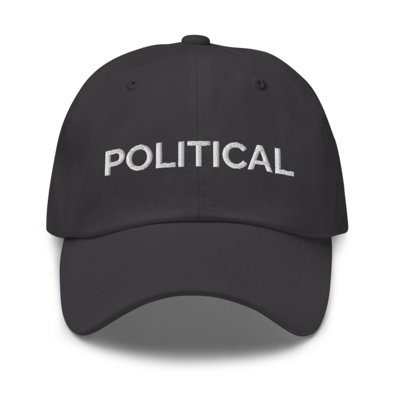 Political Hat - Dark Grey