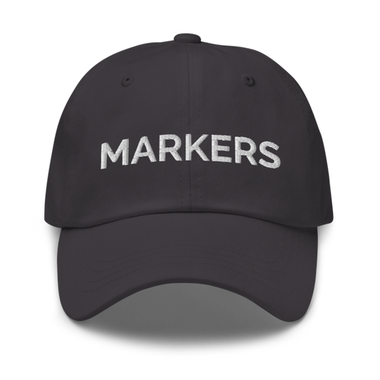 Markers Hat - Dark Grey