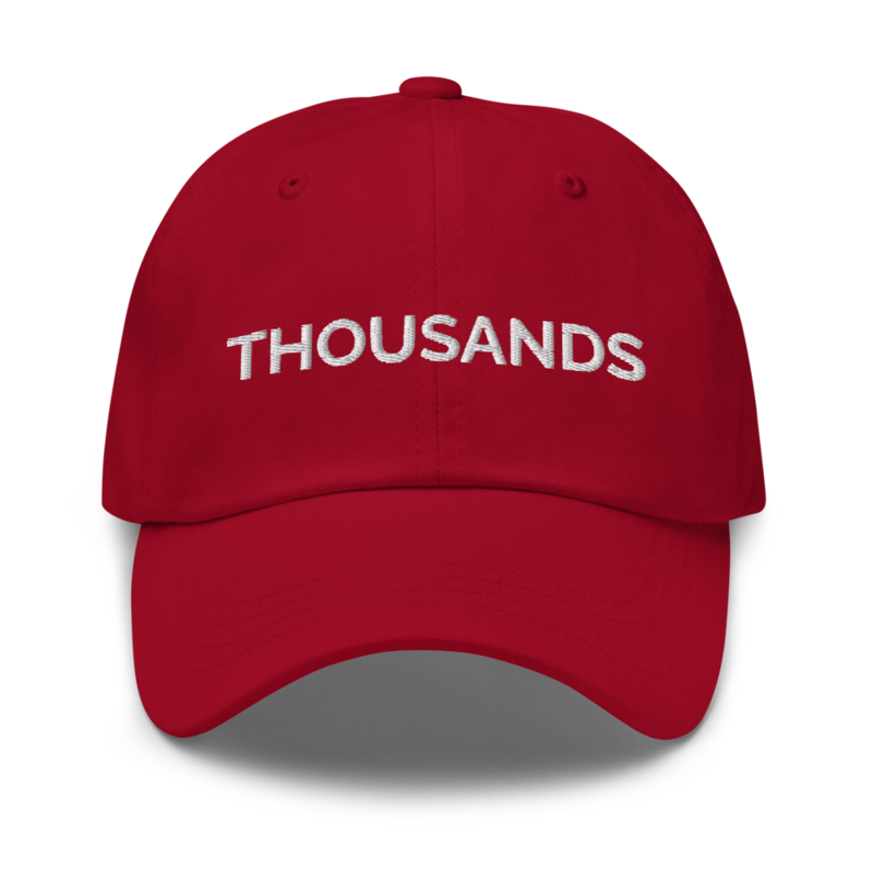 Thousands Hat - Cranberry
