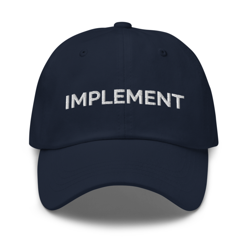Implement Hat - Navy