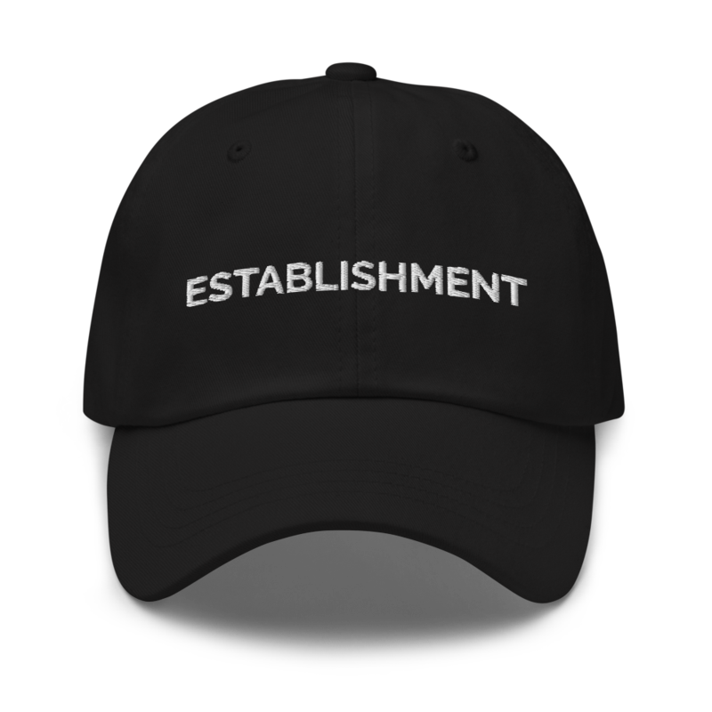 Establishment Hat - Black