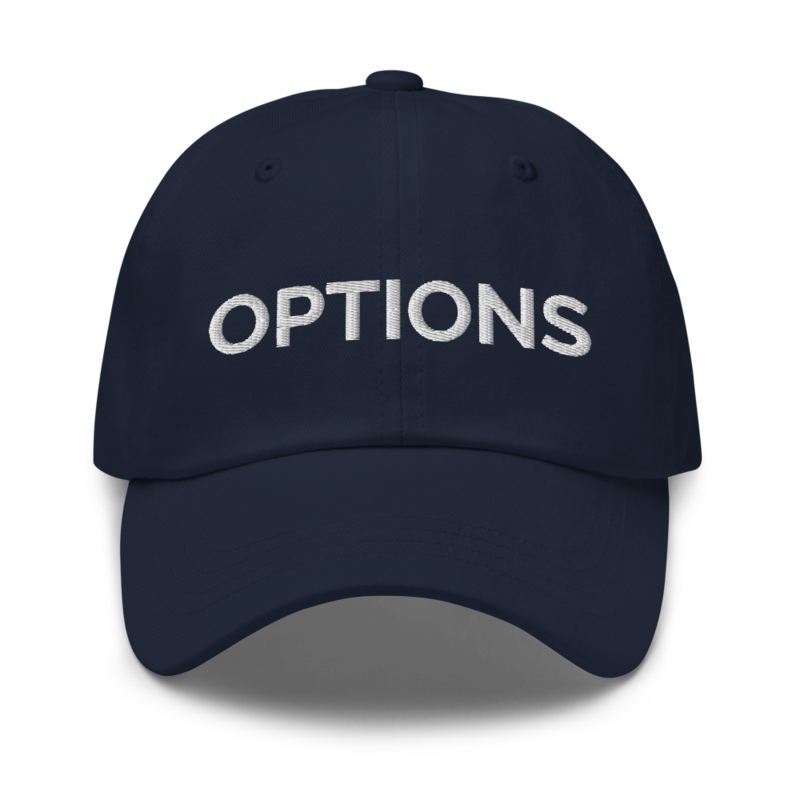 Options Hat - Navy