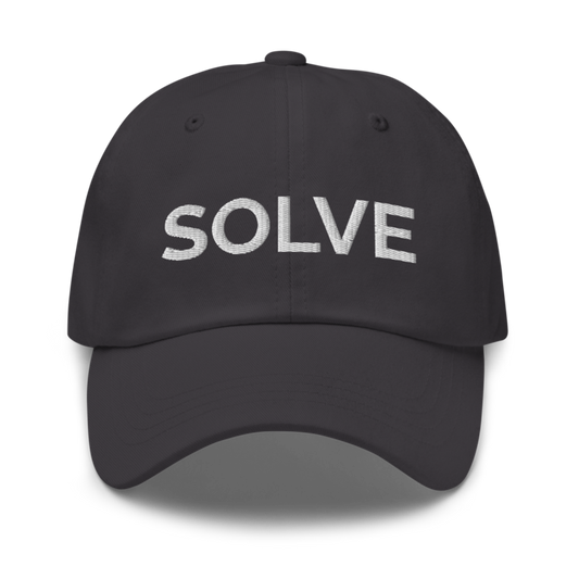 Solve Hat - Dark Grey