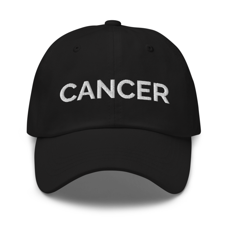 Cancer Hat - Black