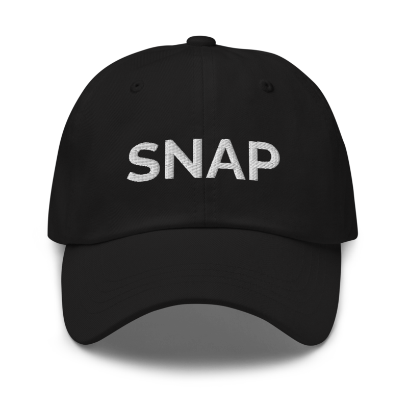 Snap Hat - Black