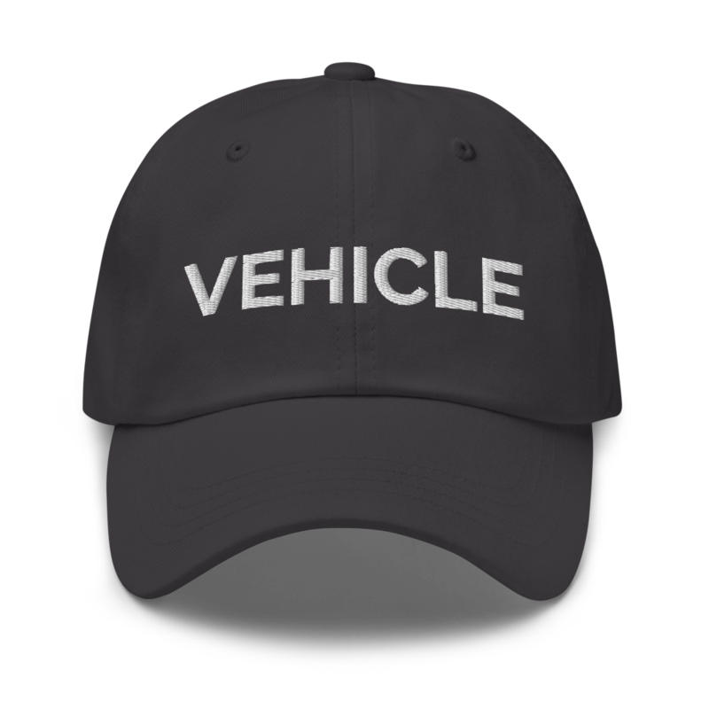 Vehicle Hat - Dark Grey