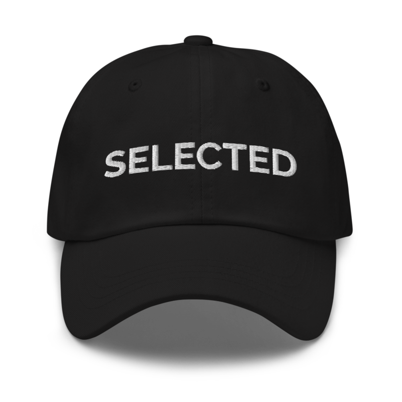 Selected Hat - Black