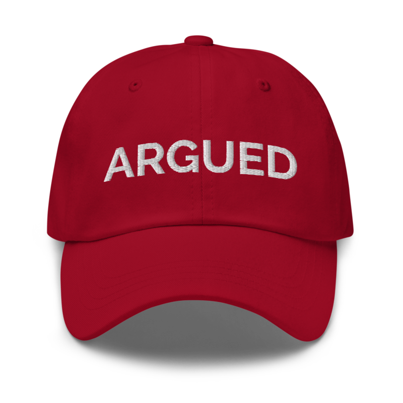 Argued Hat - Cranberry