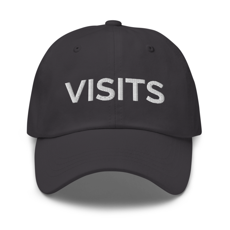 Visits Hat - Dark Grey