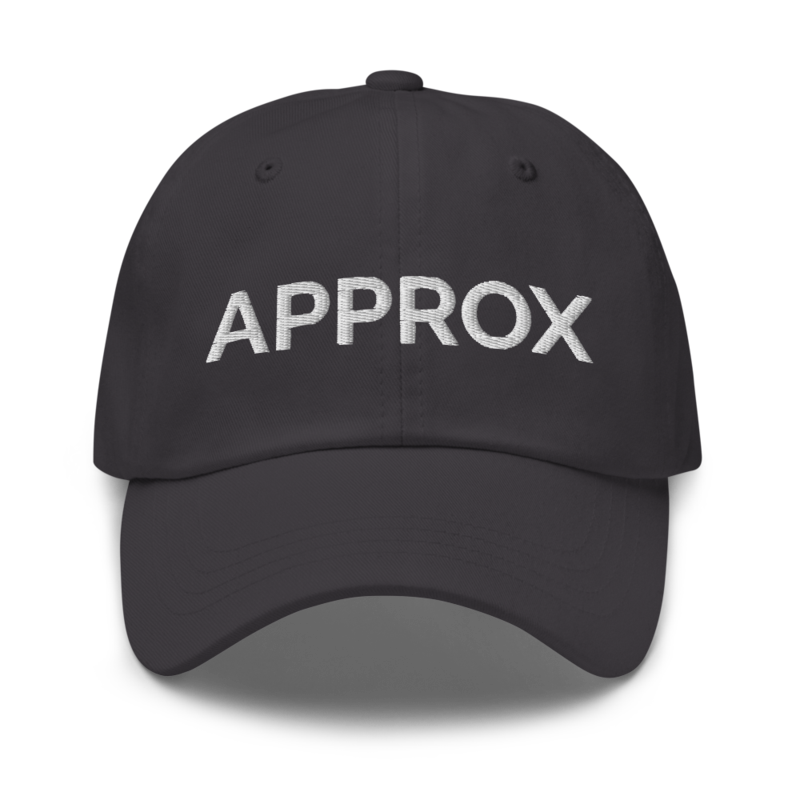 Approx Hat - Dark Grey