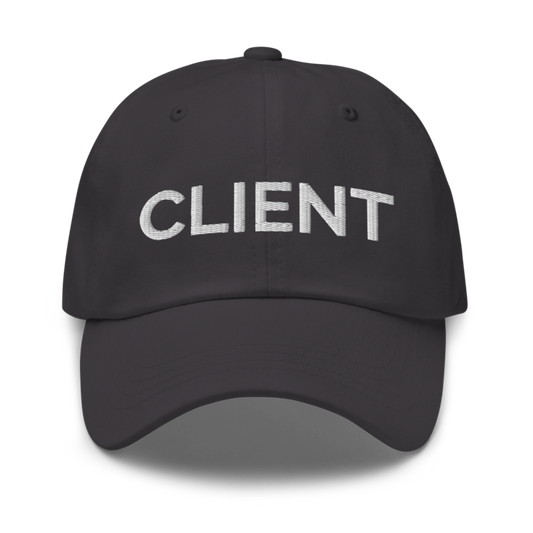 Client Hat - Dark Grey