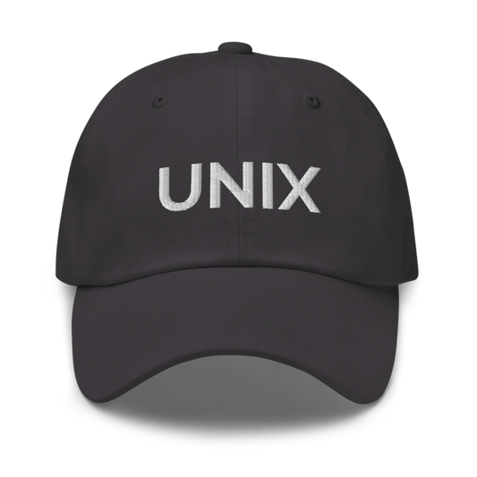 Unix Hat - Dark Grey