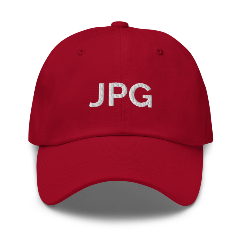 Jpg Hat - Cranberry
