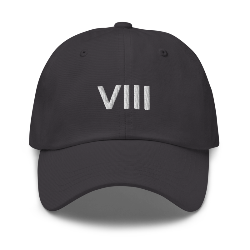 Viii Hat - Dark Grey