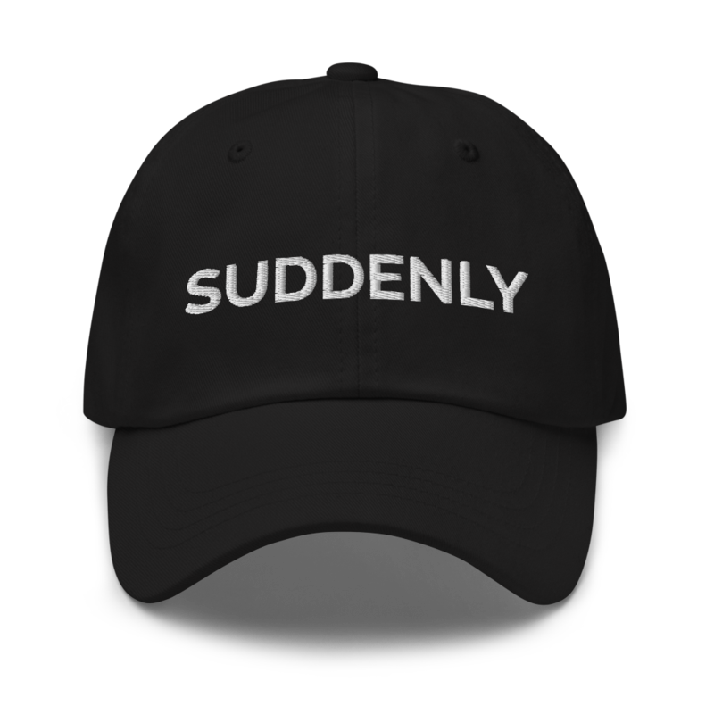 Suddenly Hat - Black