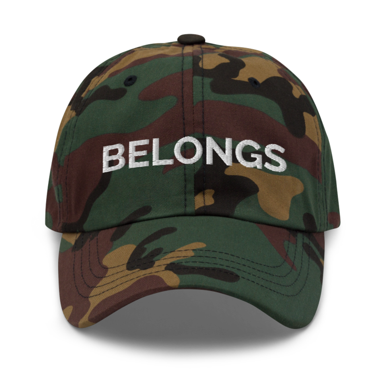 Belongs Hat - Green Camo