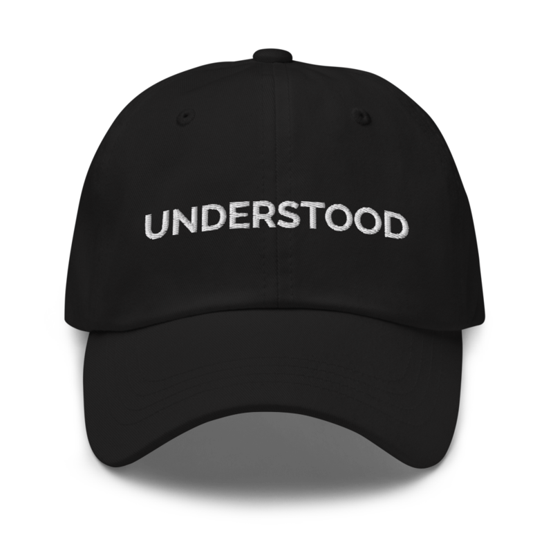 Understood Hat - Black
