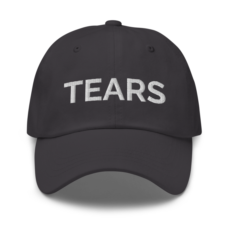 Tears Hat - Dark Grey