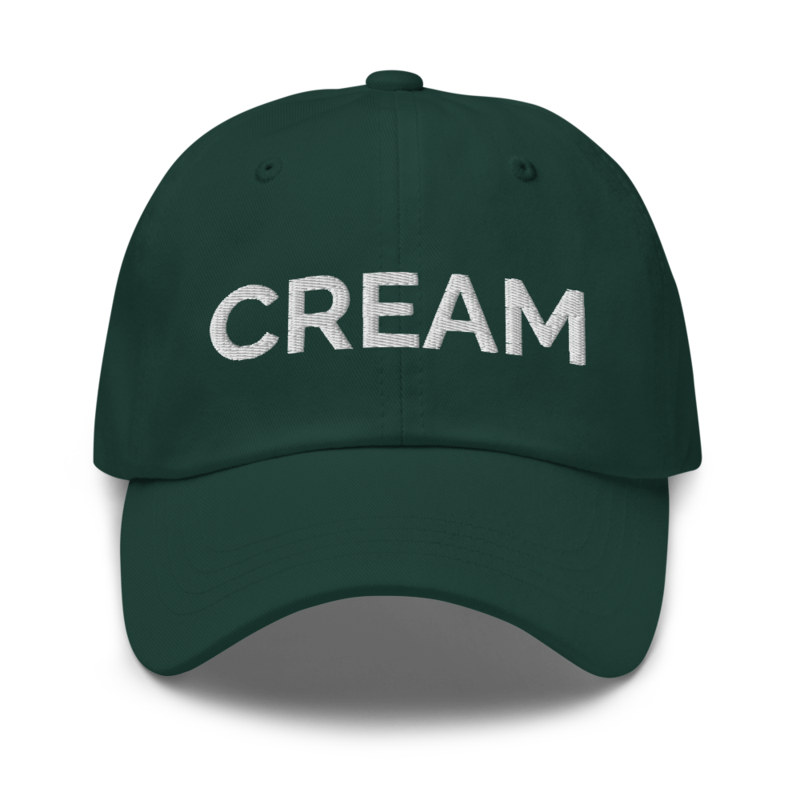 Cream Hat - Spruce