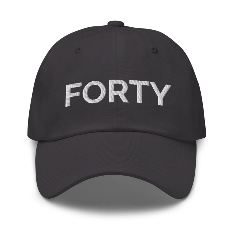 Forty Hat - Dark Grey