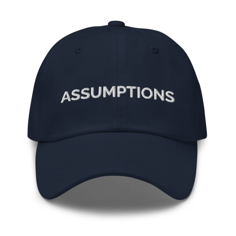 Assumptions Hat - Navy