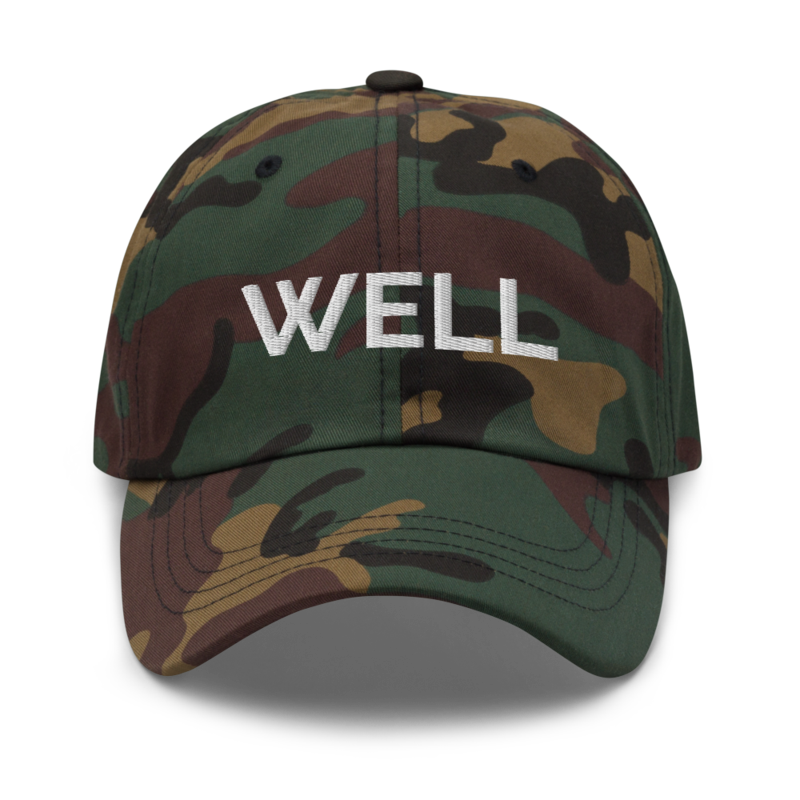 Well Hat - Green Camo