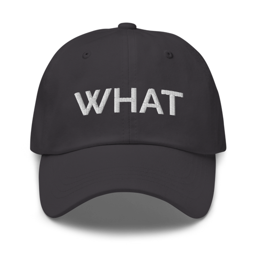 What Hat - Dark Grey